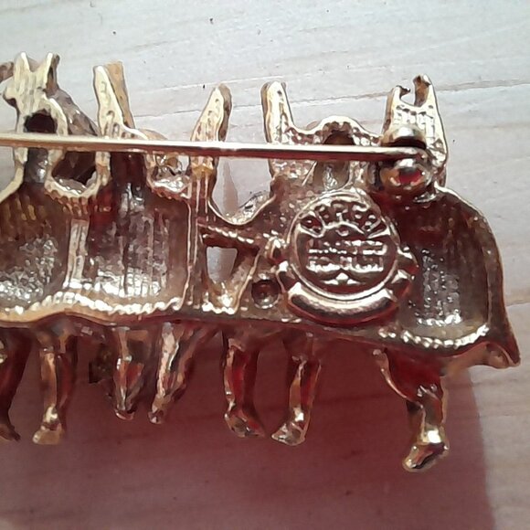 Edgar Berebi 6 Angels in a row pin - Picture 3 of 3